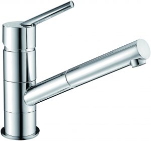 Taylor & Moore Bowness Single Lever Chrome Tap with Pull out Nozzle Spray